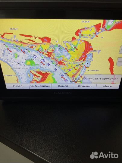 Карты глубин garmin