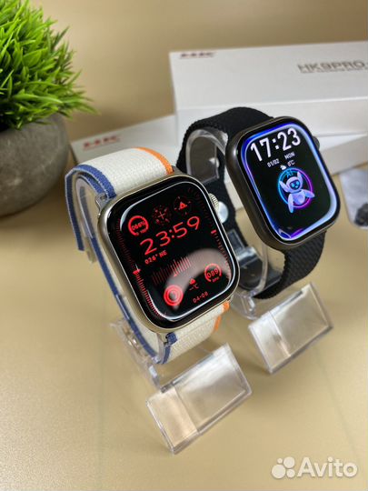 Смарт часы apple watch 9 amoled экран