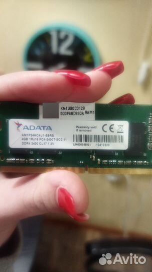 Оперативная память ddr4 4gb sodimm 2400