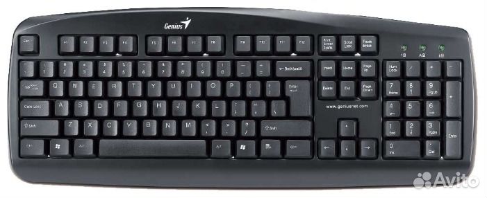 Клавиатуры USB, PS/2 в ассортименте