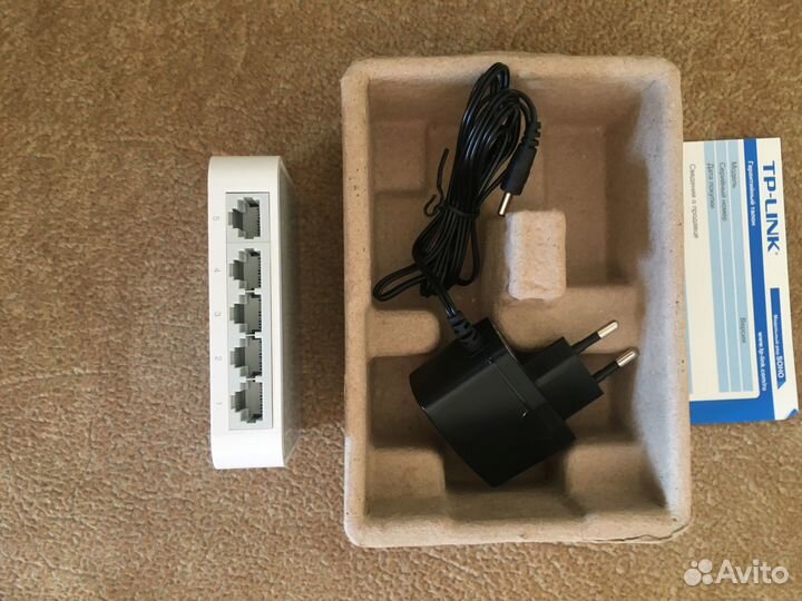 Новый коммутатор TP-Link 5 портов 10/100 Мб