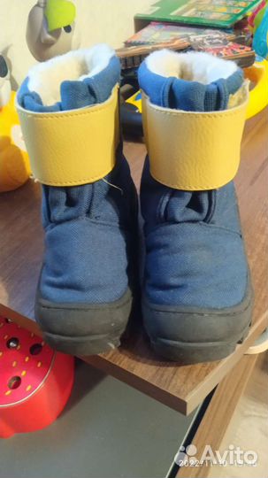 Сапоги зимние детские 22 размер