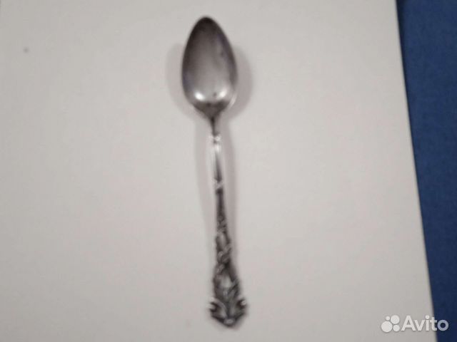 Серебряная кофейная ложка