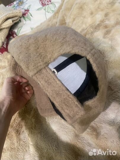 Зимняя теплая кепка