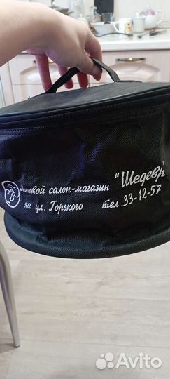 Шапка норковая женская 50 размер