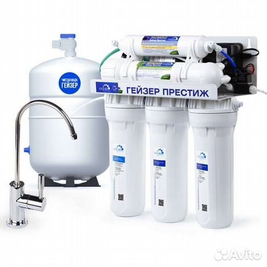 Мембранный фильтр, обратный осмос Гейзер Престиж П