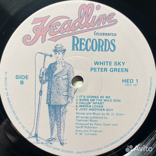 Peter Green – White Sky (Англия 1982г.)