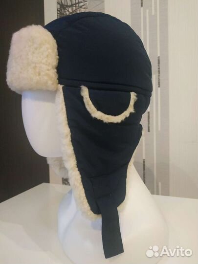Шапка ушанка детская