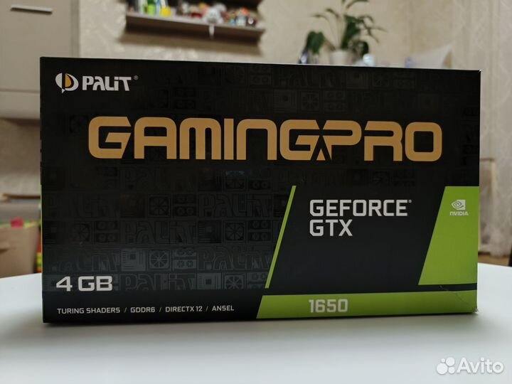 Видеокарта GeForce GTX 1650 4gb