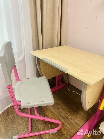 Растущая парта и стул