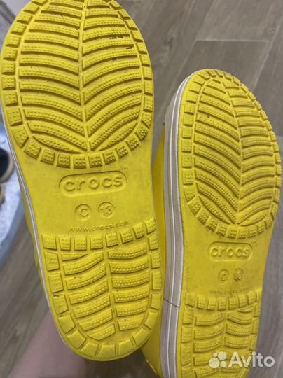 Резиновые сапоги crocs