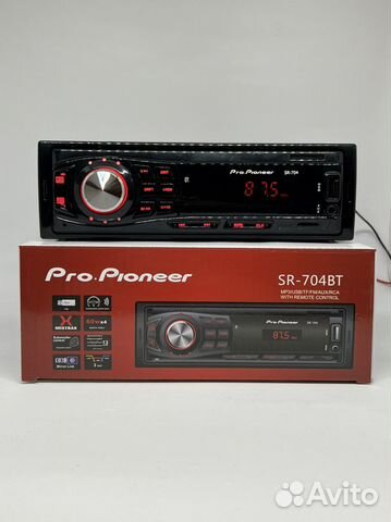 Магнитола Pioneer с bluetooth USB AUX