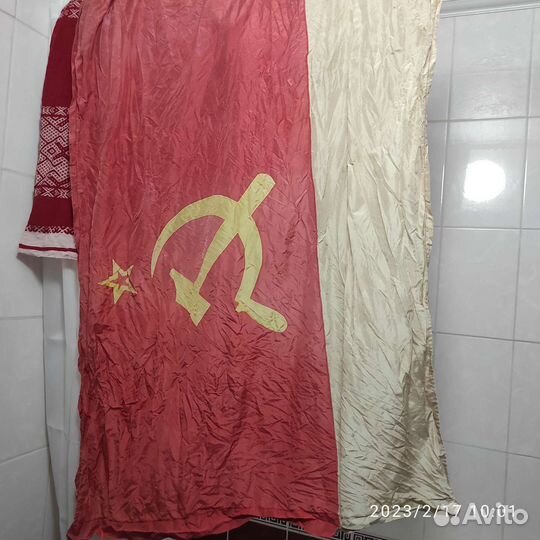 Ваза Барановка,ссср. Агитация, флаги