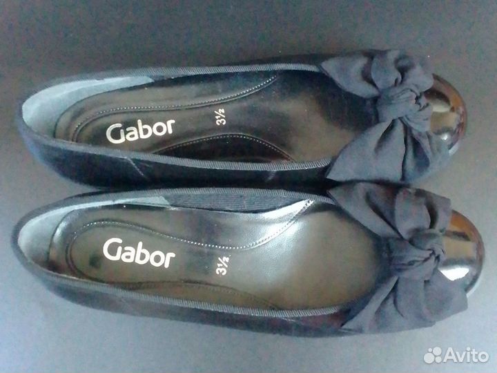 Туфли для девочки балетки Gabor 35р