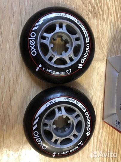 Роликовые коньки oxelo diabolo brake system 45разм