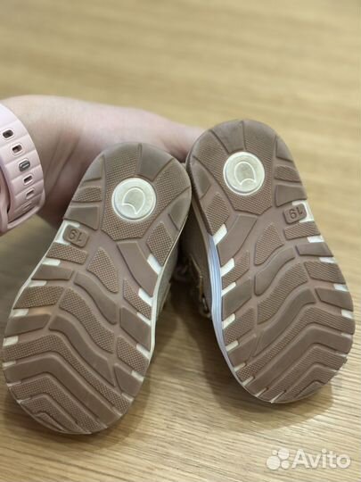 Ботинки демисезонные для девочки 19 Котофей