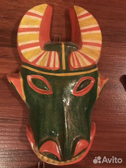 Маски гипсовые декоративные