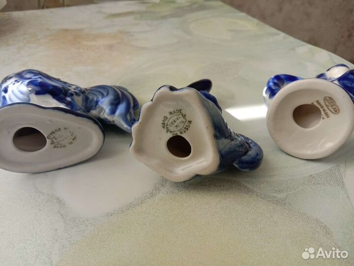 Гжель фигурки