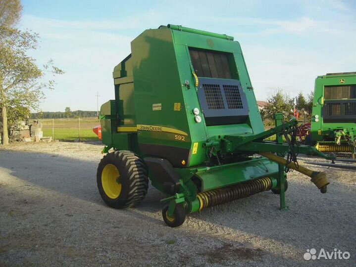 Пресс-подборщик John Deere 592, 2008