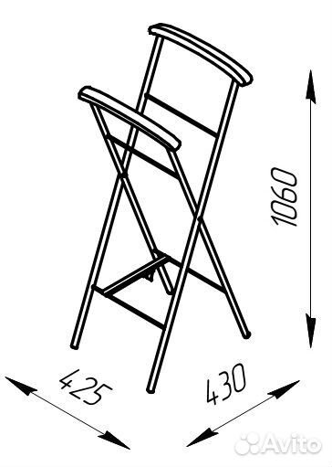 Вешалка для одежды напольная металлическая