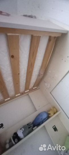 Детская двухярусная кровать бу