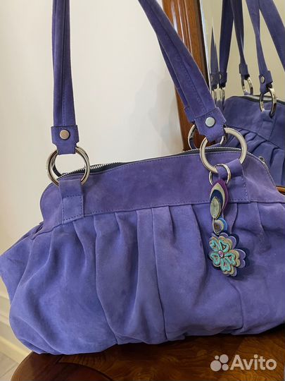 Сумка женская loriblu сиреневая повседневная