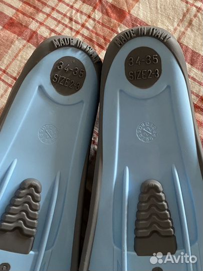 Ласты для бассейна salvas новые детские