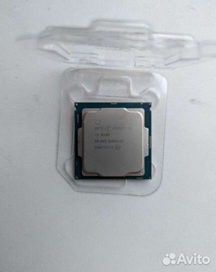 Процессор i3 8100 box
