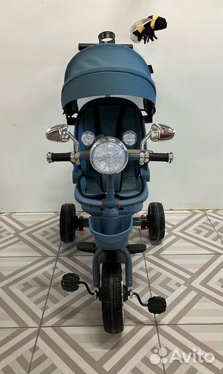 Трехколесный велосипед коляска