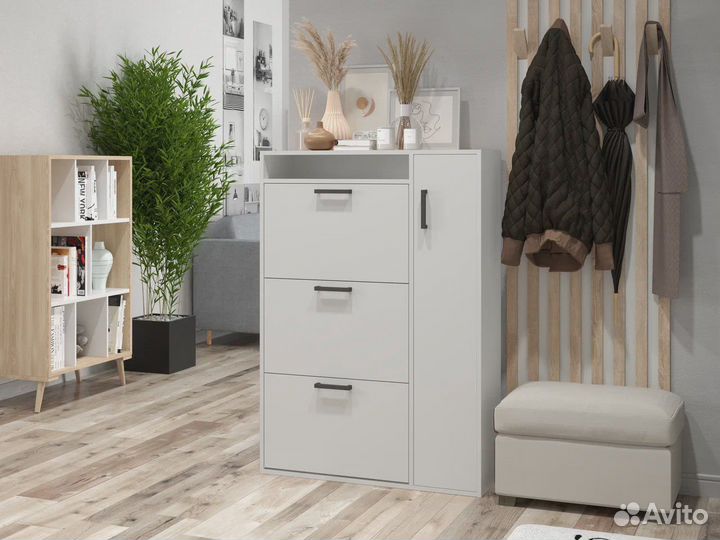 Обувница вместительная (18 пар обуви), новая