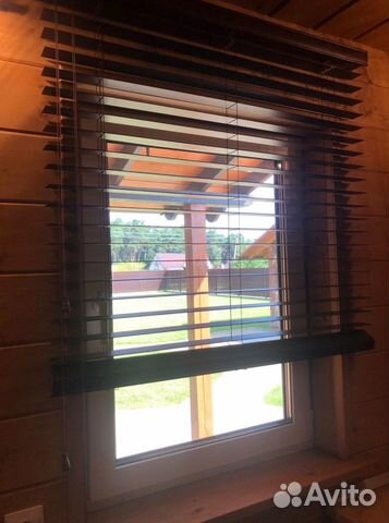 Жалюзи деревянные шторы