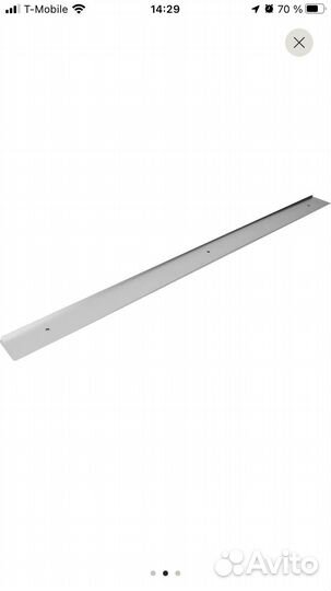 Планка торцевая для столешницы 3,8 см