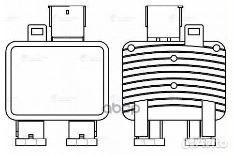 Модуль управления вент. охл. для а/м Chery Tigg
