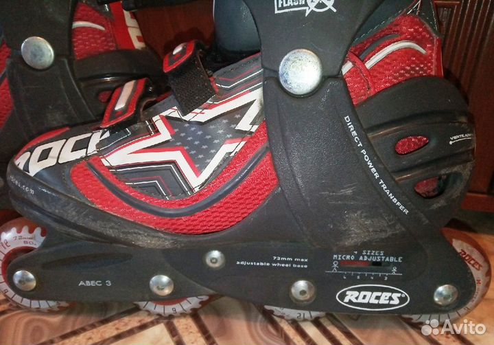 Ролики Roces Flash 2.0, 36-40