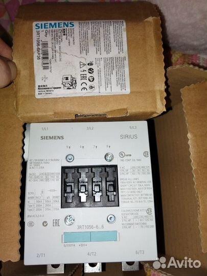 Контактор siemens