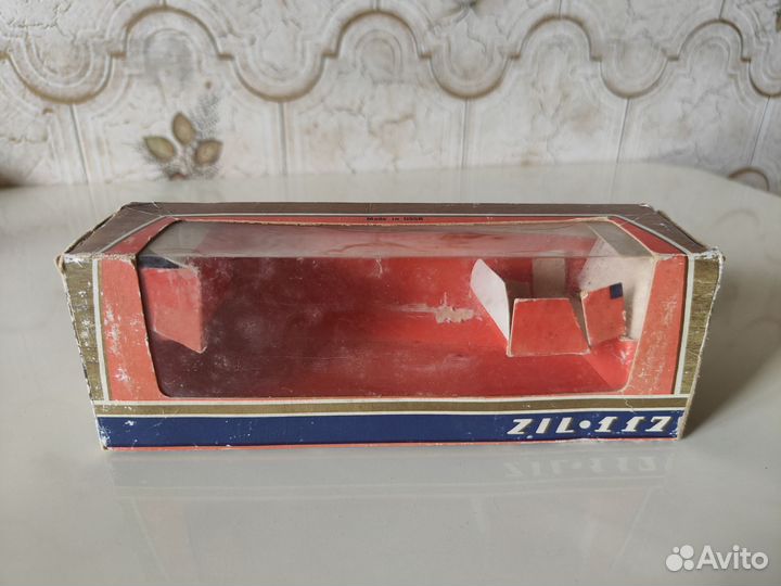 Коробка от модели СССР ЗИЛ 117 июль 1989
