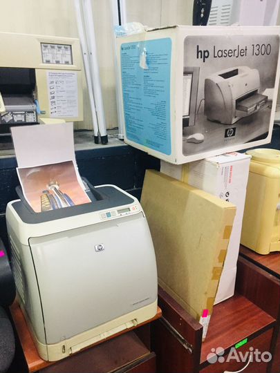 Цветной лазерный принтер HP Laser Jet 2600n б/у