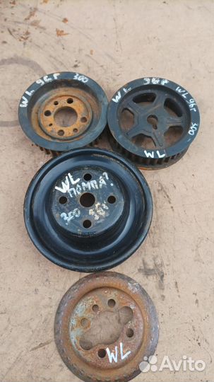 Мазда WL шкив шестерня звездочка бу