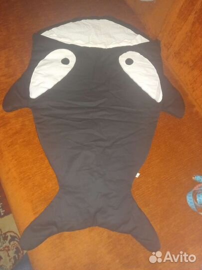 Накидка под санки ввиде акулы