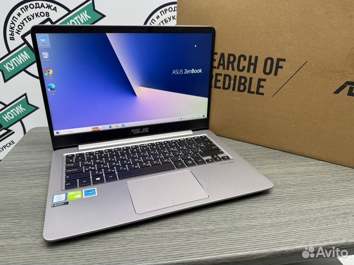 Ультрабук asus Core i5-8GEN 16G MX130 SSD IPS
