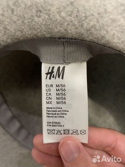 Шляпа женская шерсть