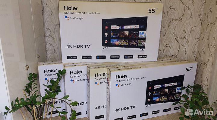 Haier 109см.UltraHD Android диоганаль 43