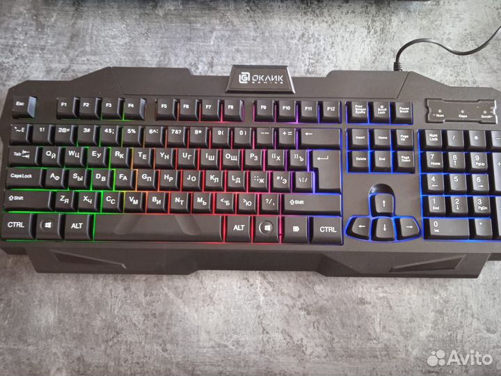 Игровая клавиатура oklick 757G