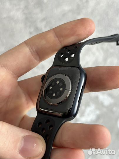 Часы apple watch 7 41 mm nike 95%акб