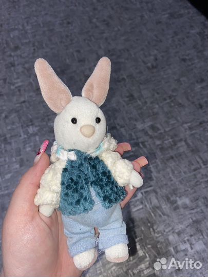 Зайчик тедди ручной работы