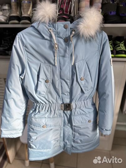 Пальто зимнее для девочки 152 Orby