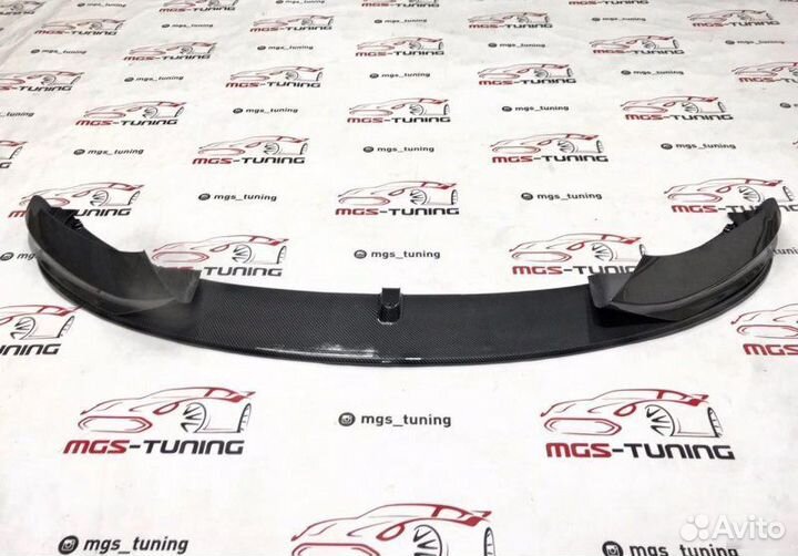 Губа BMW 4 series f32/36 M-Performance под карбон