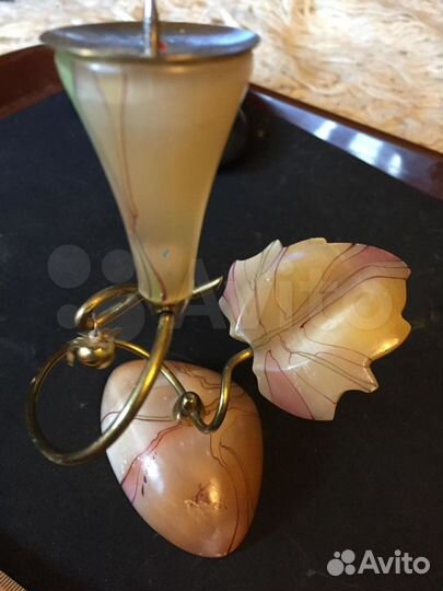 Винтажный подсвечник Осень