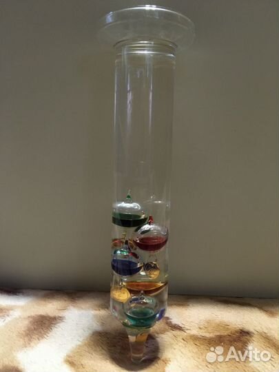 Термометр Галилео Жидкостный термометр Интерьерный