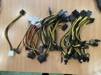 Переходники 6pin, 8pin, SATA, Molex